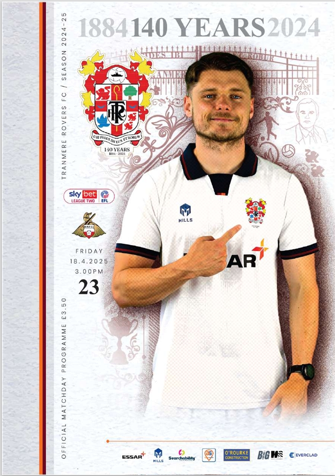 Match Programme for 18/04/2025