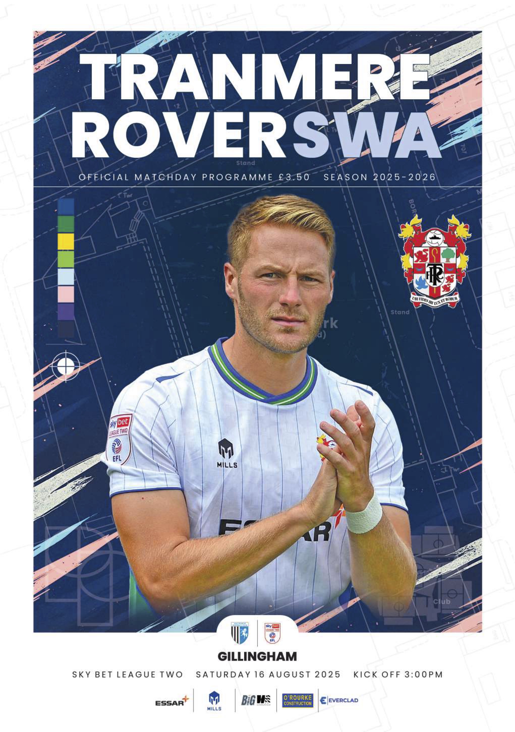 Match Programme for 16/08/2025