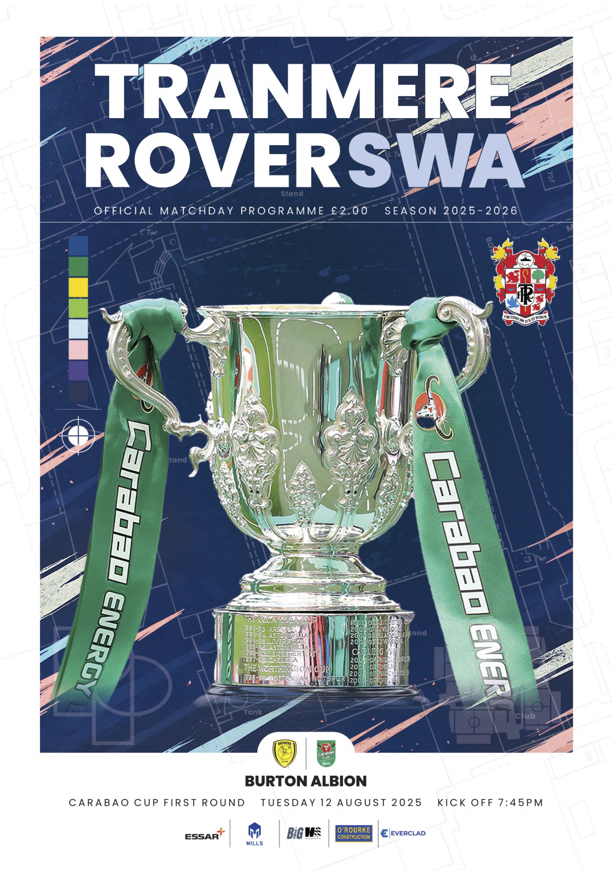 Match Programme for 19/08/2025