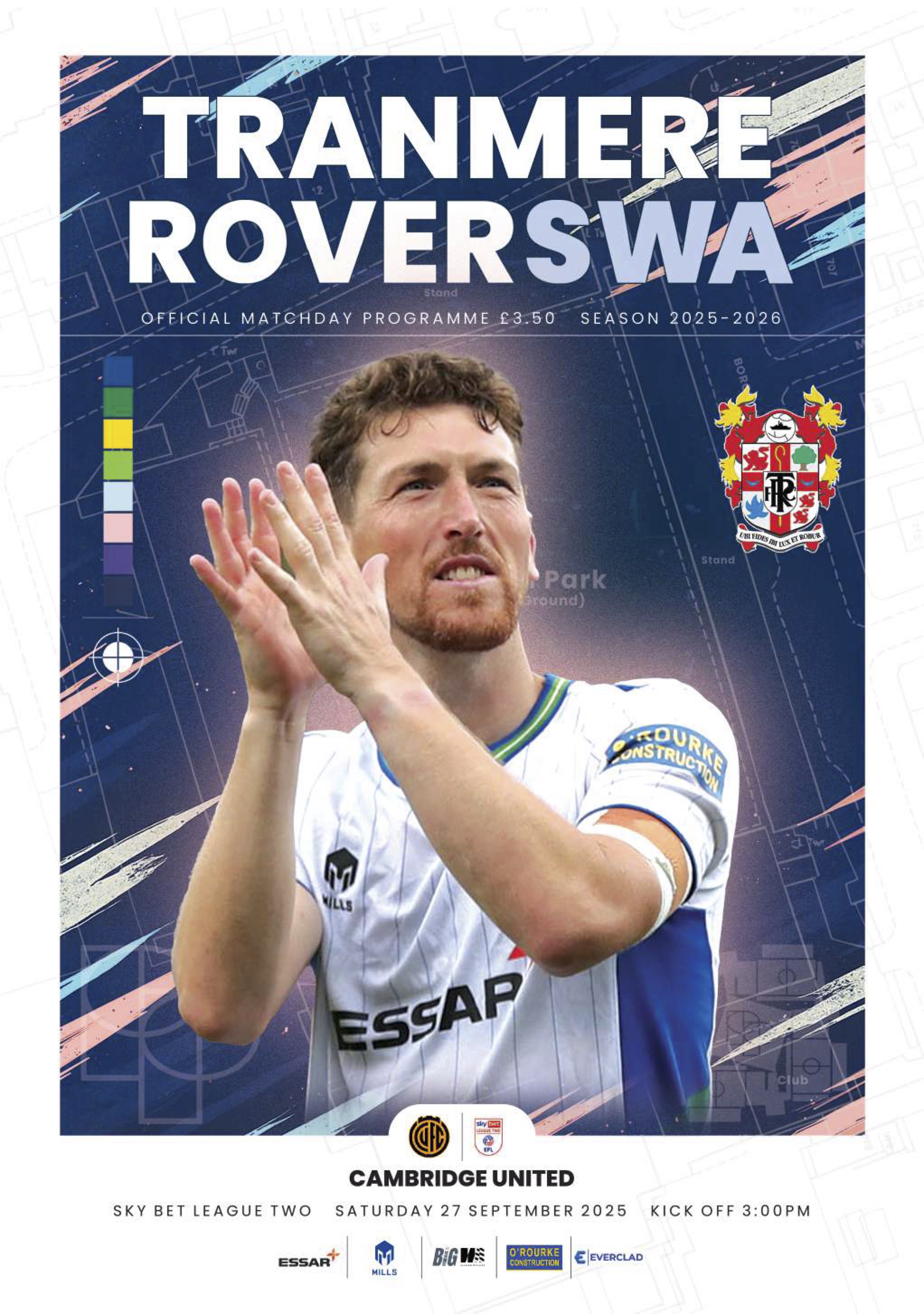 Match Programme for 27/09/2025