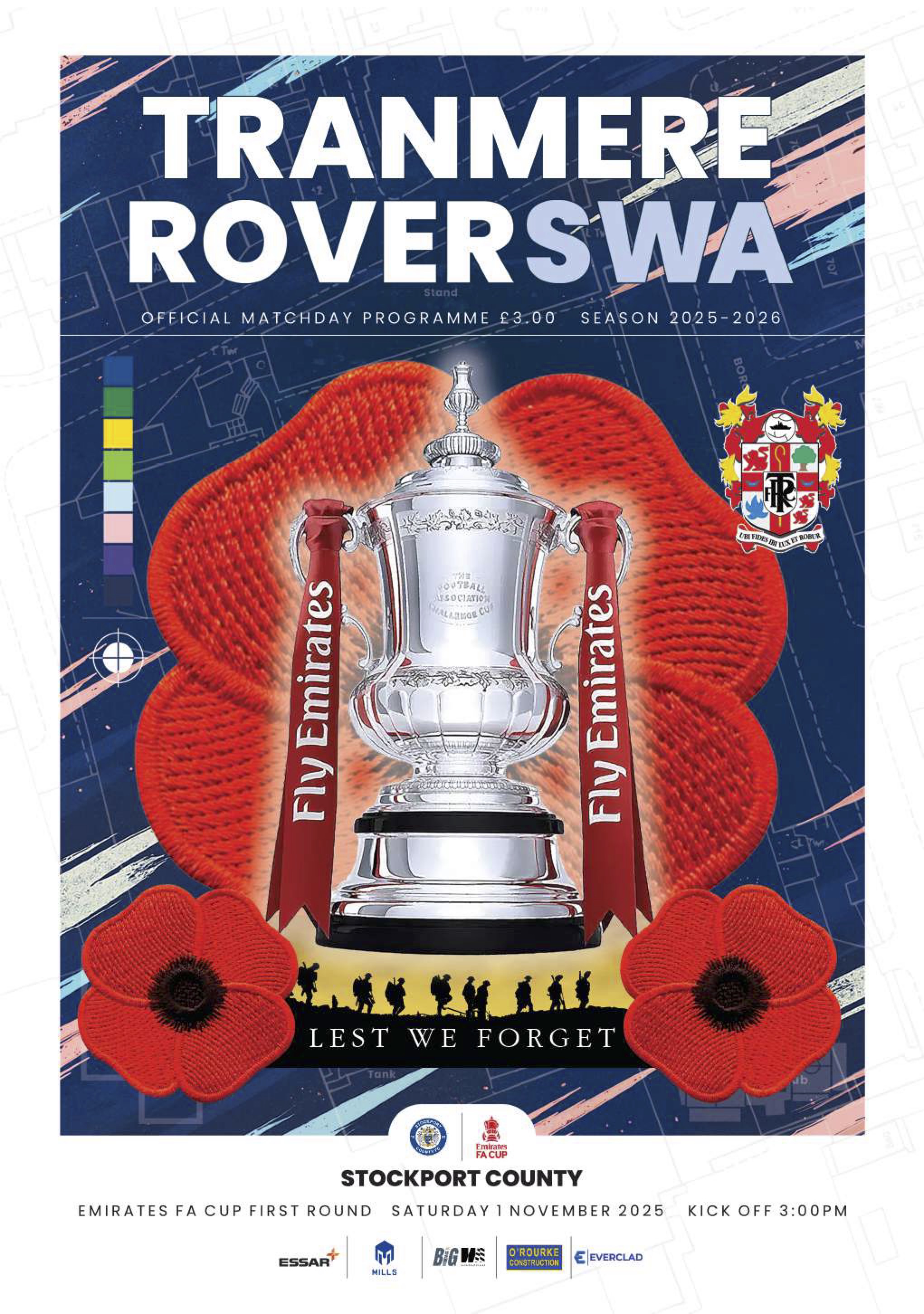 Match Programme for 01/11/2025
