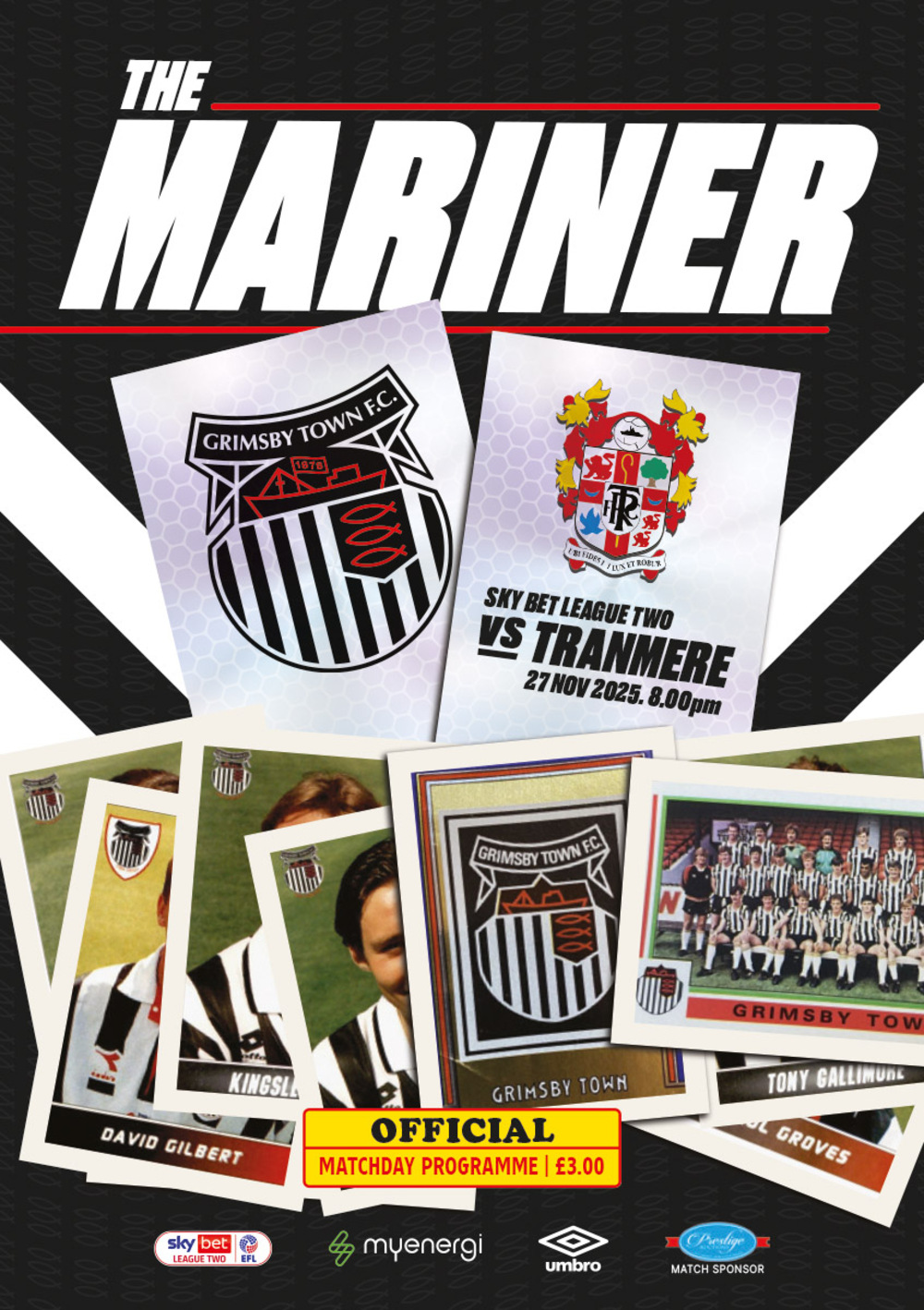 Match Programme for 27/11/2025