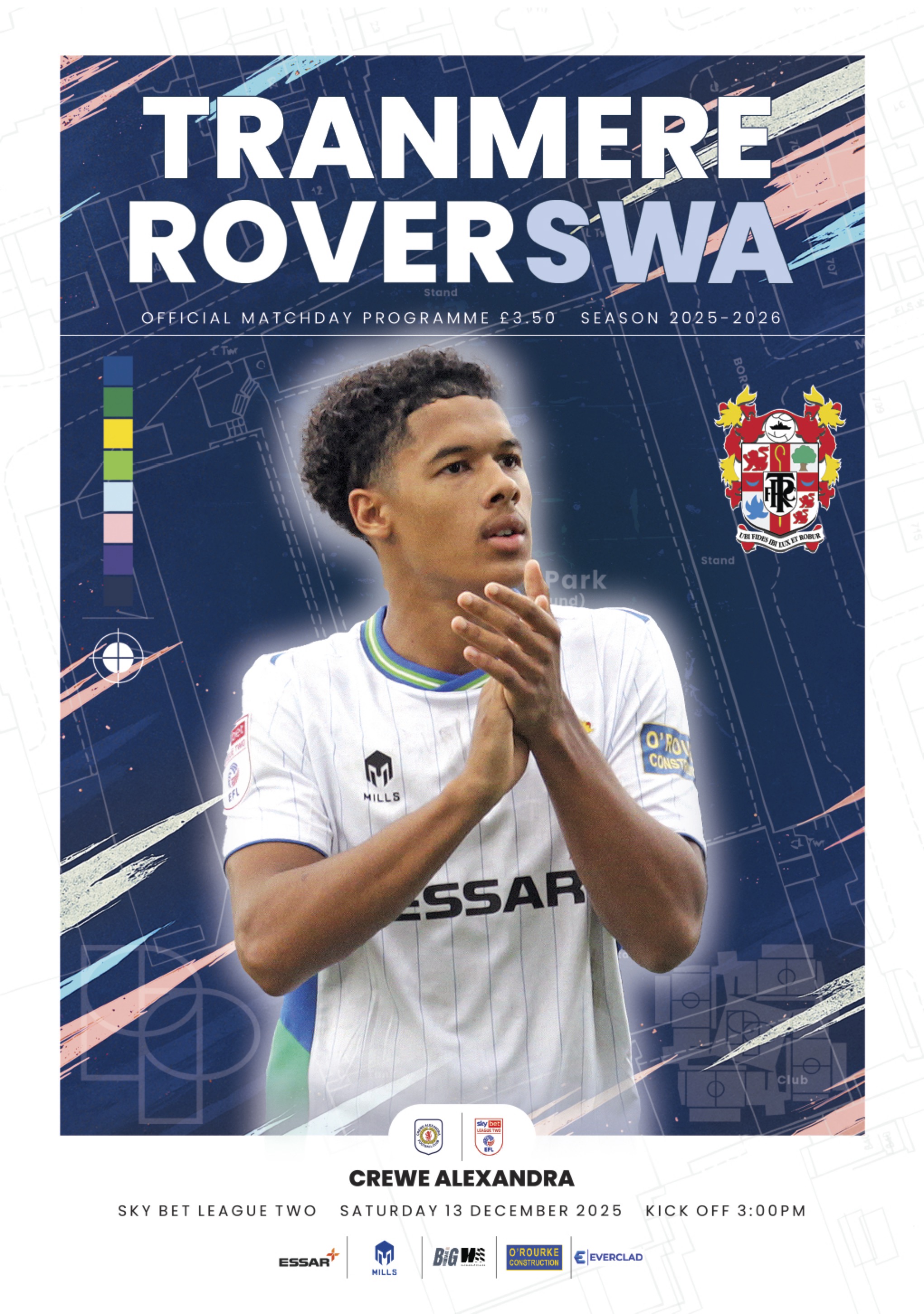 Match Programme for 13/12/2025