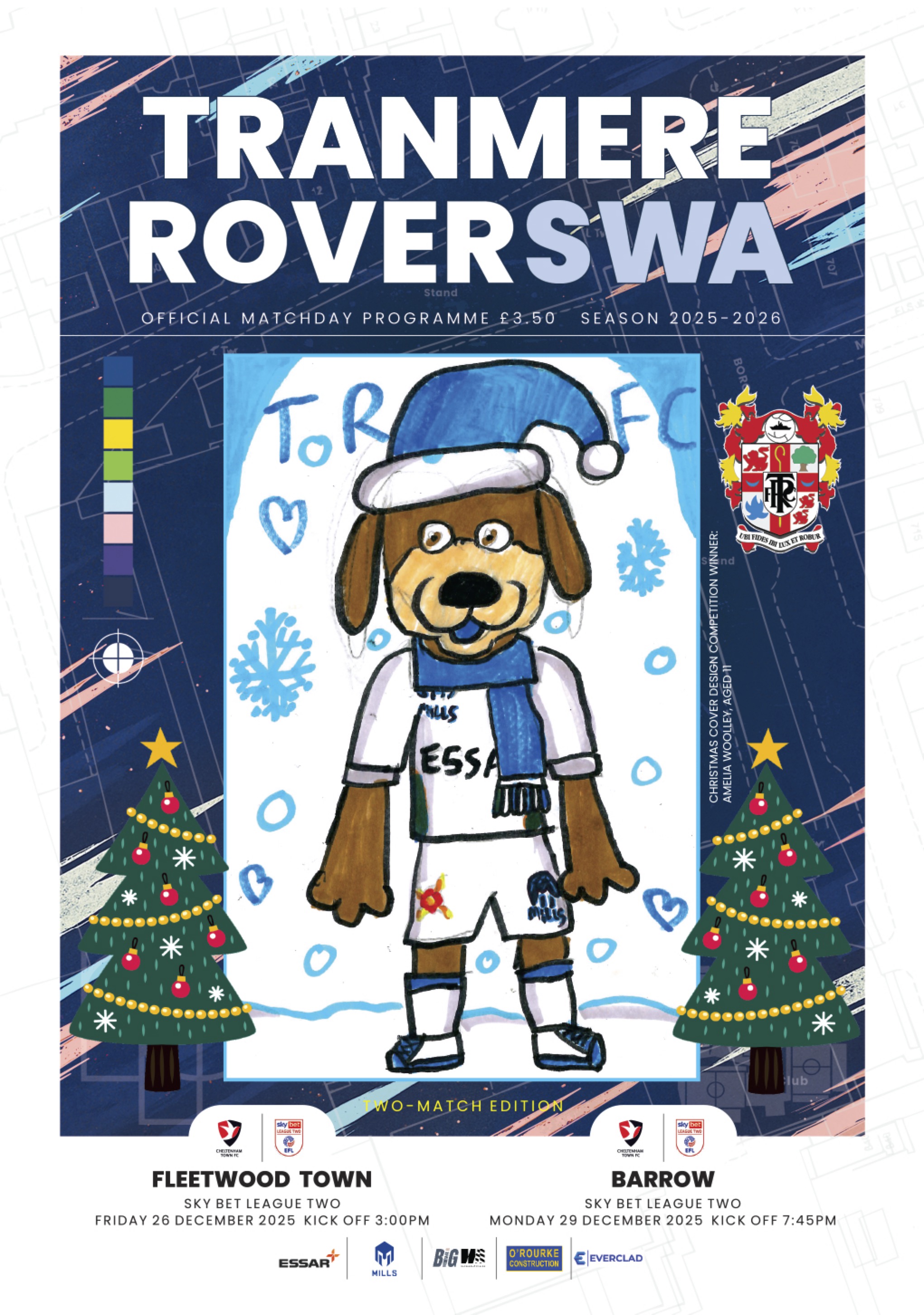 Match Programme for 26/12/2025