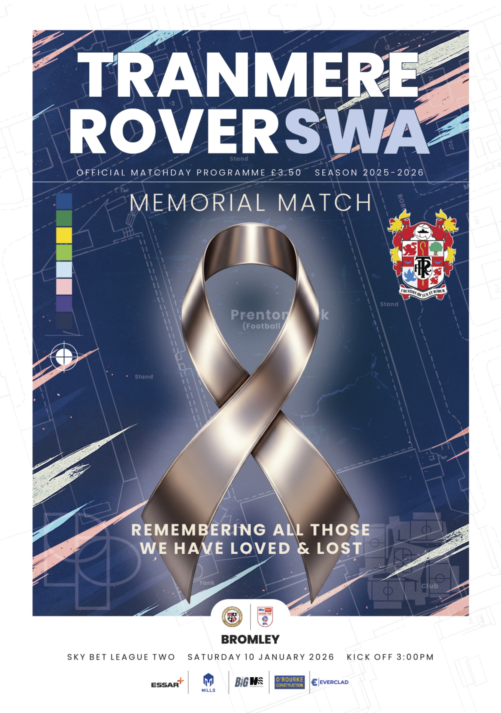 Match Programme for 10/01/2026