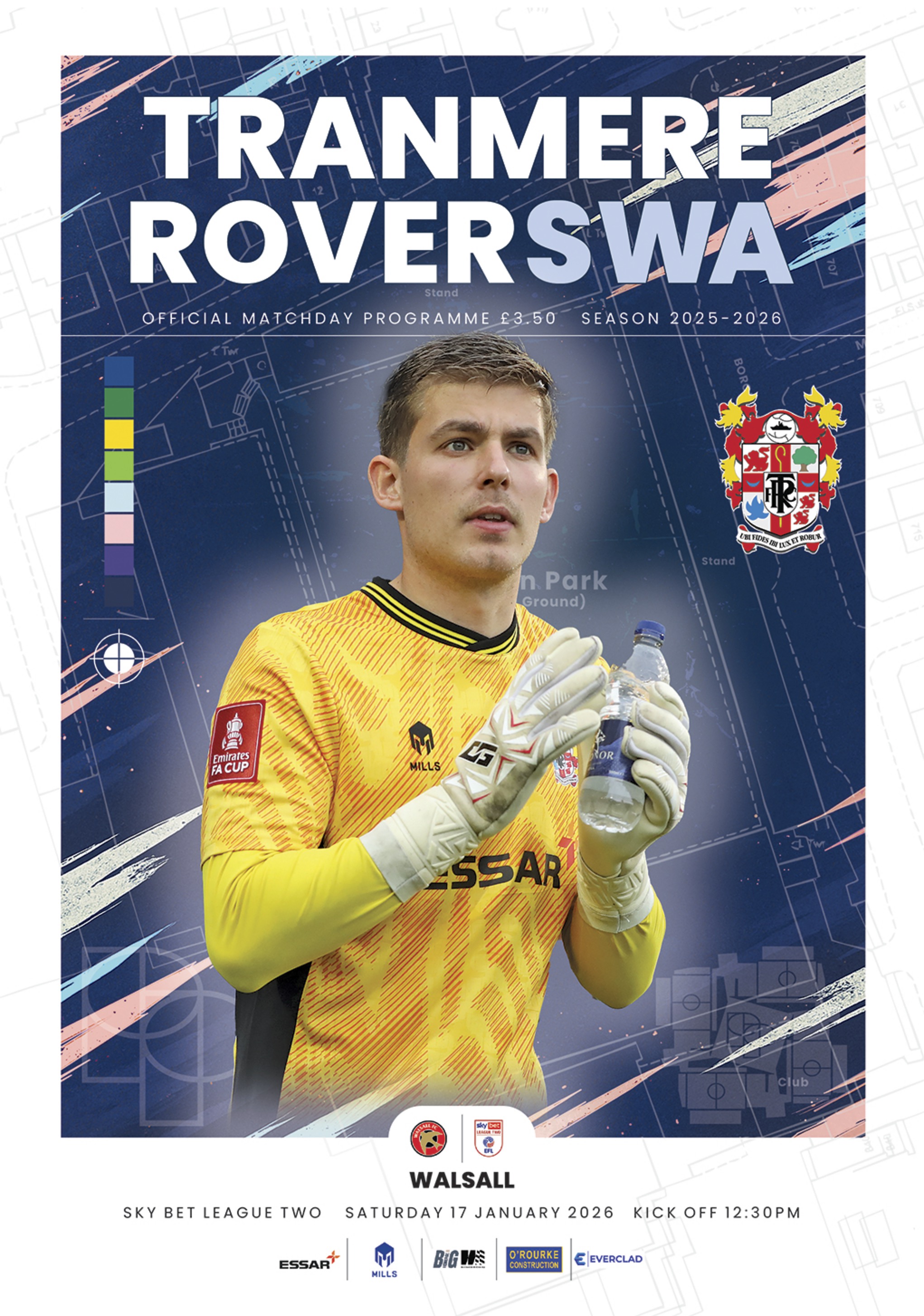 Match Programme for 17/01/2026