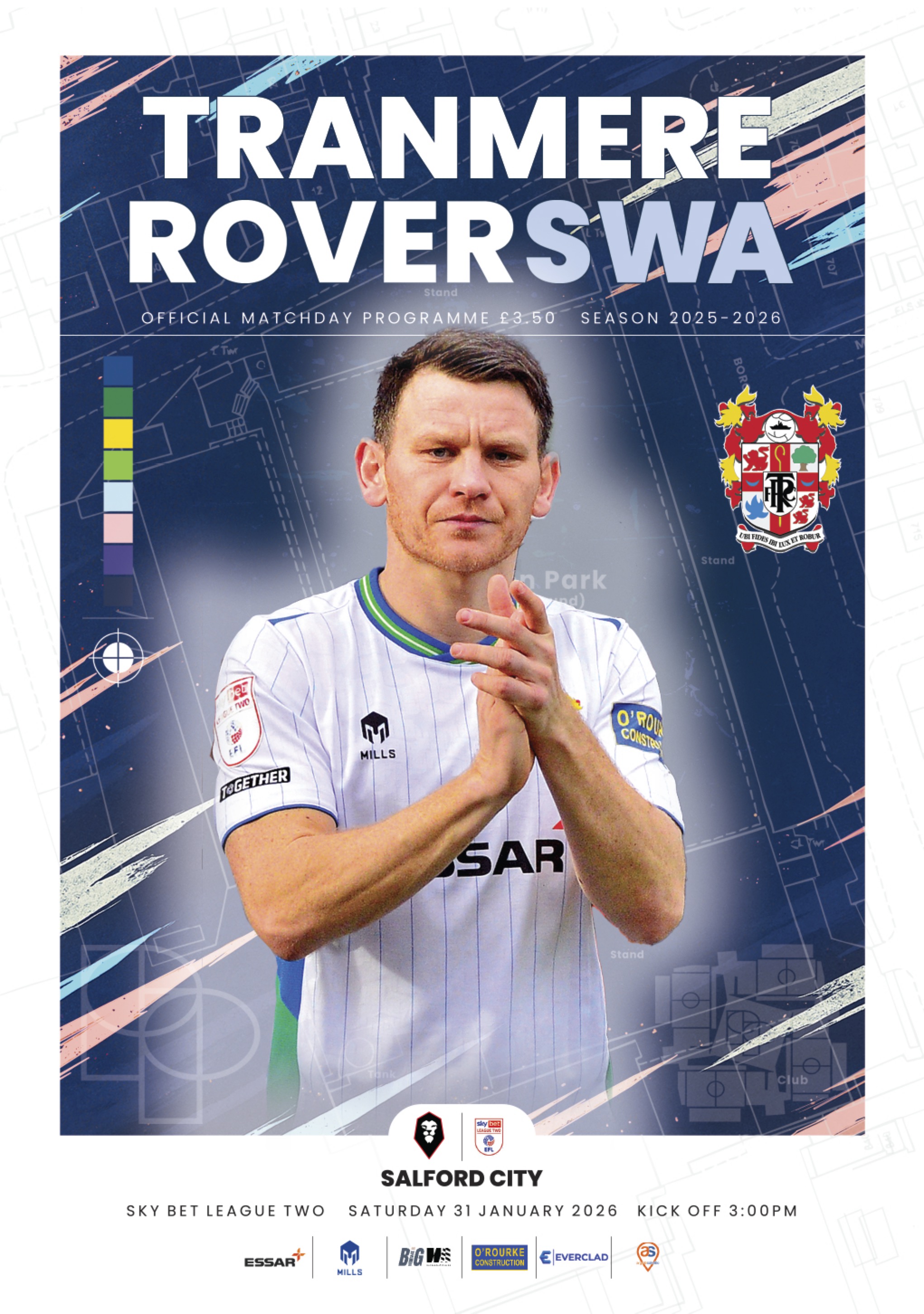 Match Programme for 31/01/2026