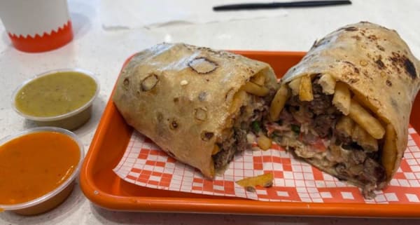California Burrito at Tacolada