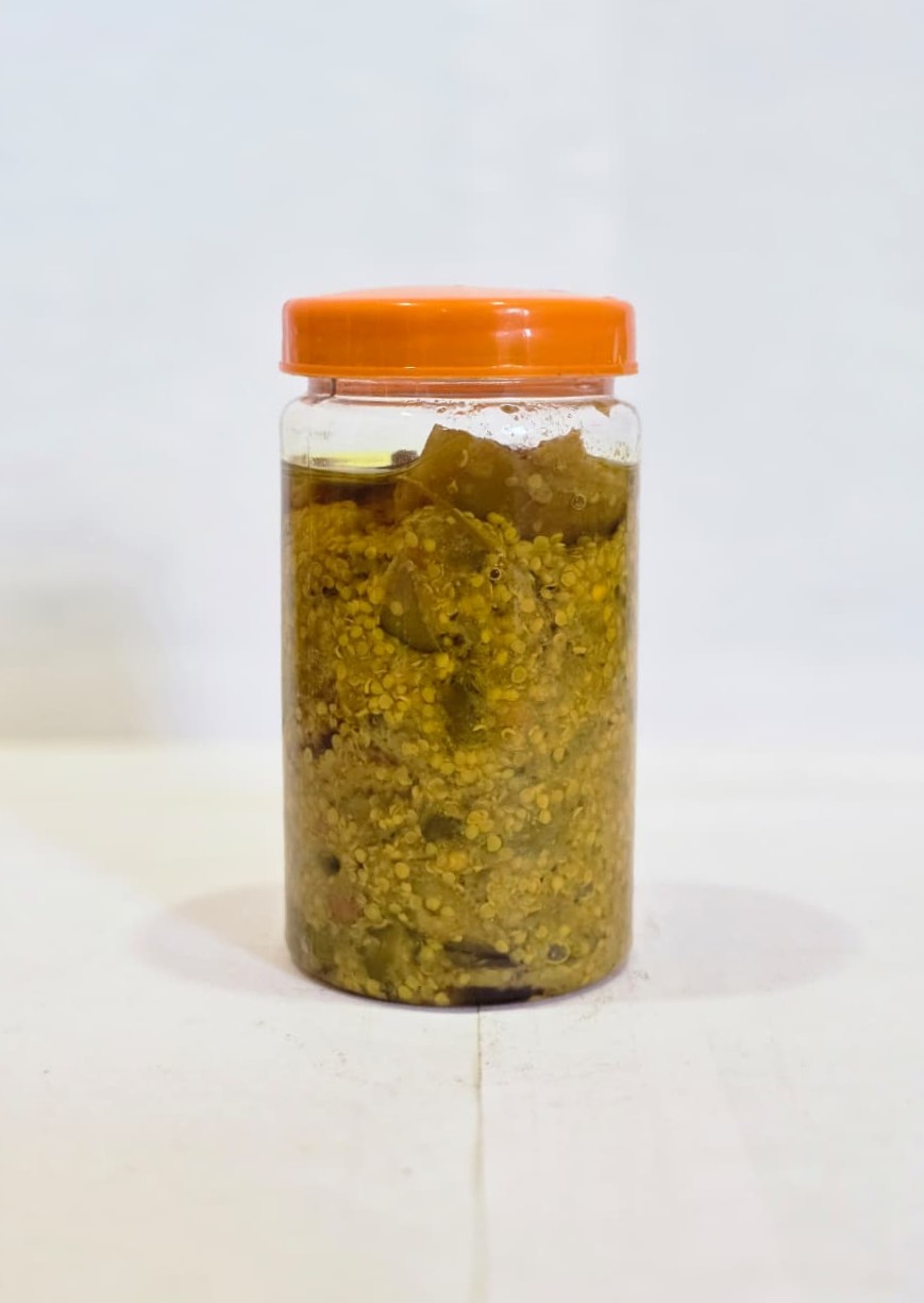 Lemon and Green Chili Pickle | लिंबू-मिरची लोणचे (Pack of 2)