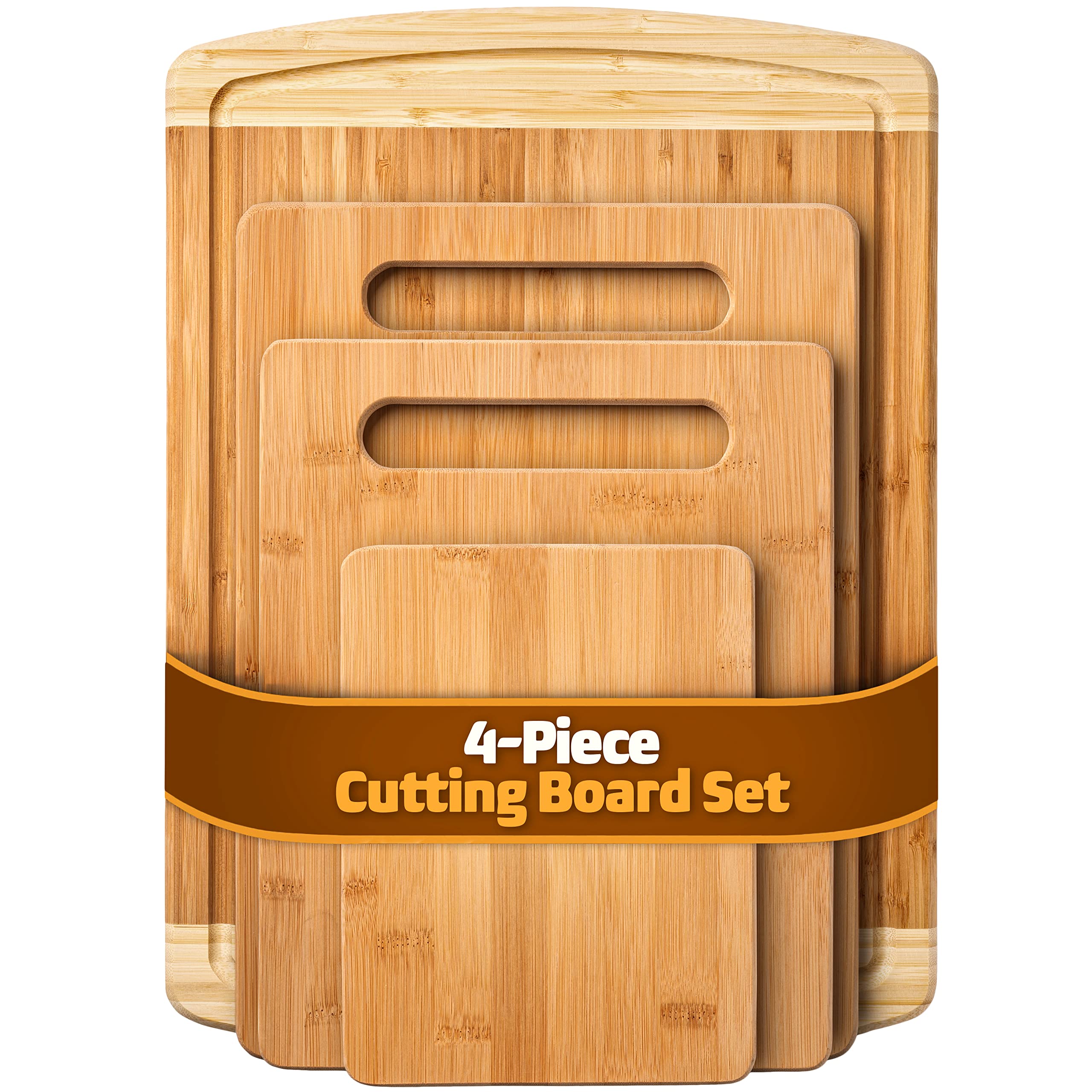 Bamboo Cutting Board Set