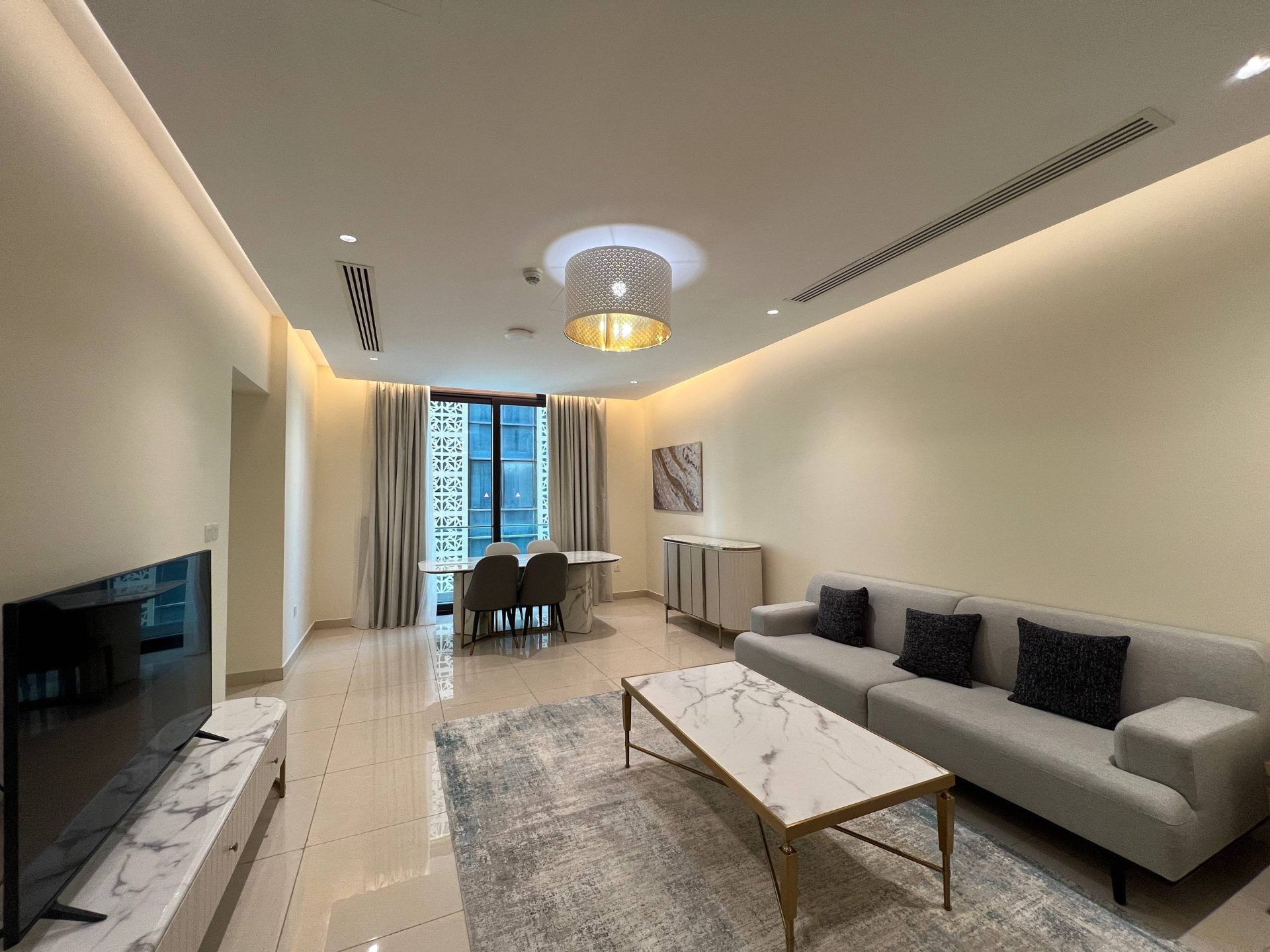 Modern Fully Furnished 1BHK Apartment | All Bills Included | Giardino Village, The Pearl