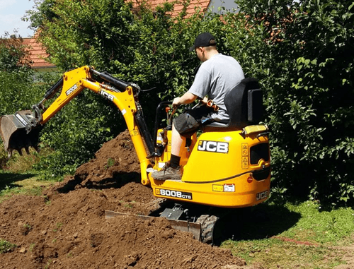 Zemní práce s minibagrem do 1 tuny