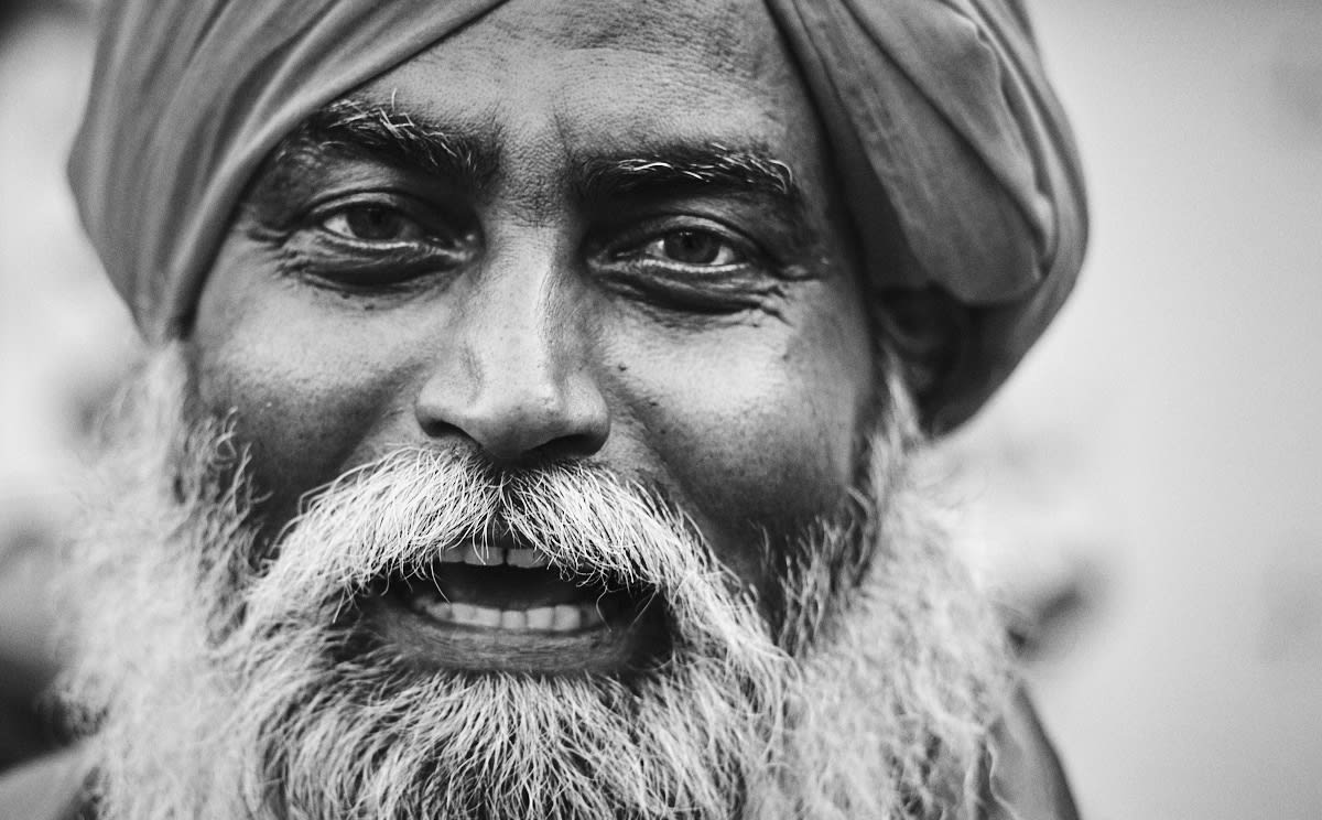 Photograph: ascetic elder