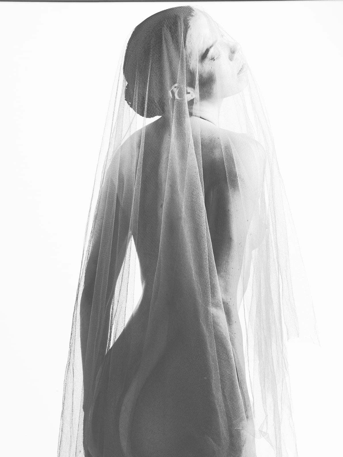 Photograph: flowing veil movement