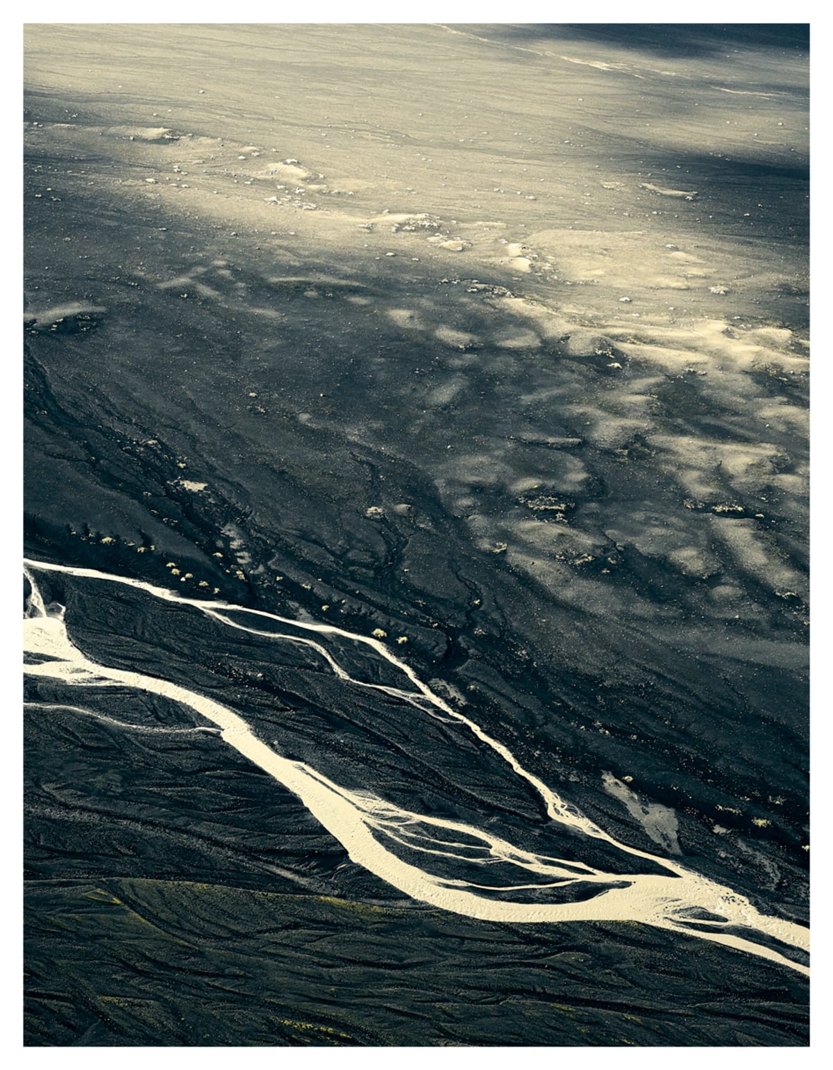 Photograph: glacial canyon light