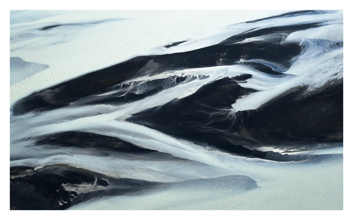 Photograph: ice layers refined