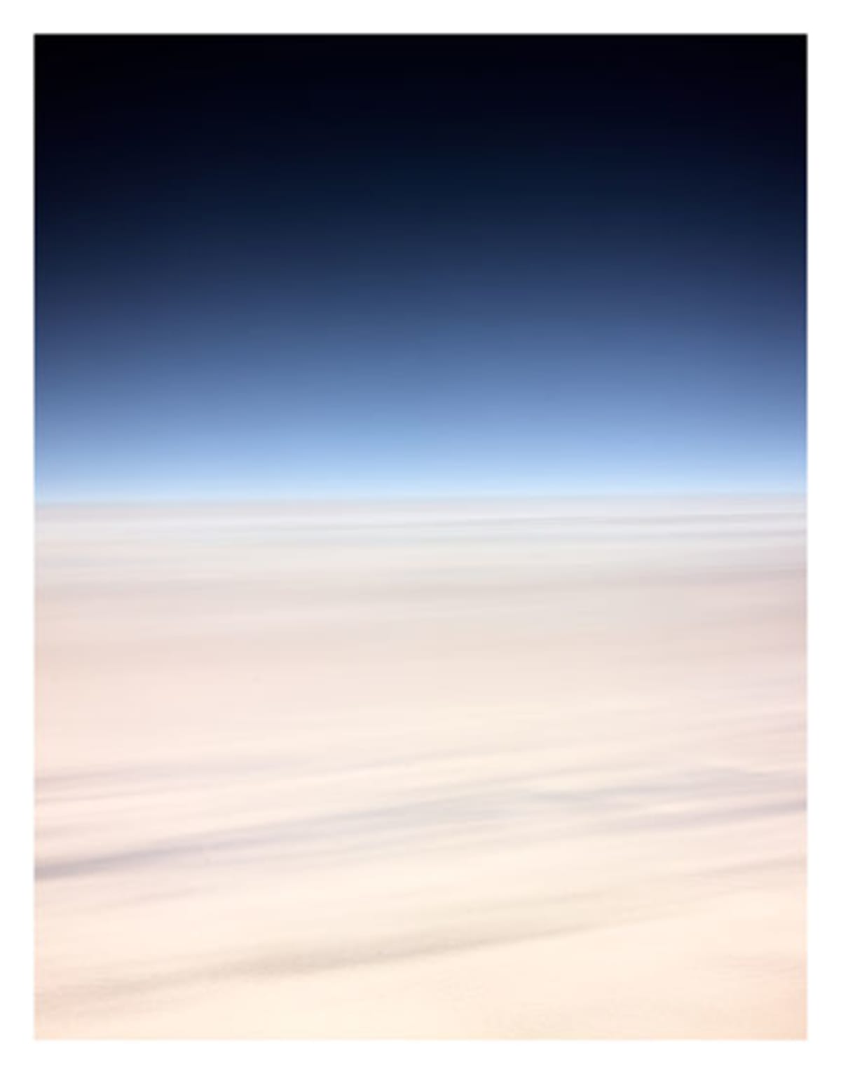 Photograph: minimalist arctic ice