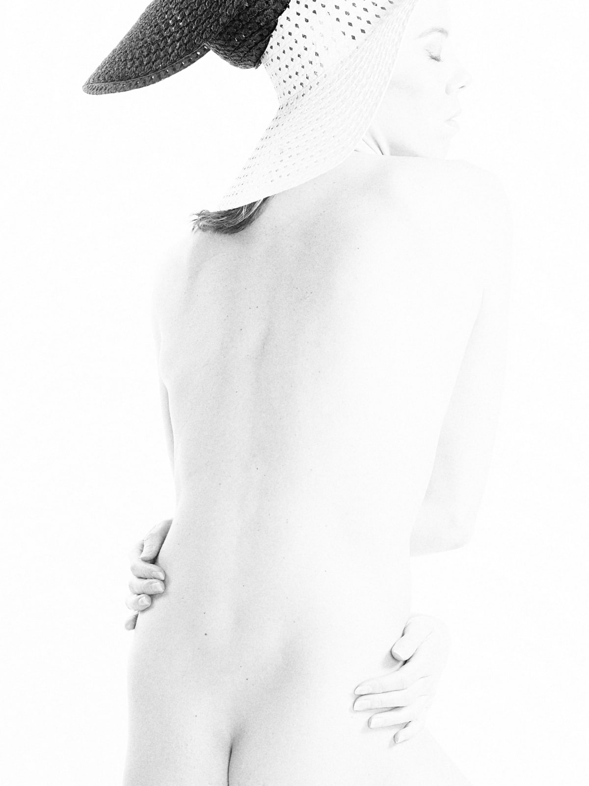 Photograph: sculptural back full length