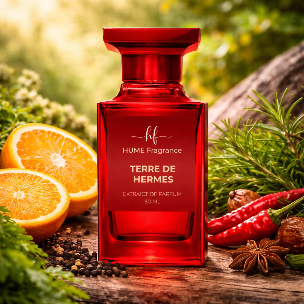 HUME Terre de Hermes perfume bottle