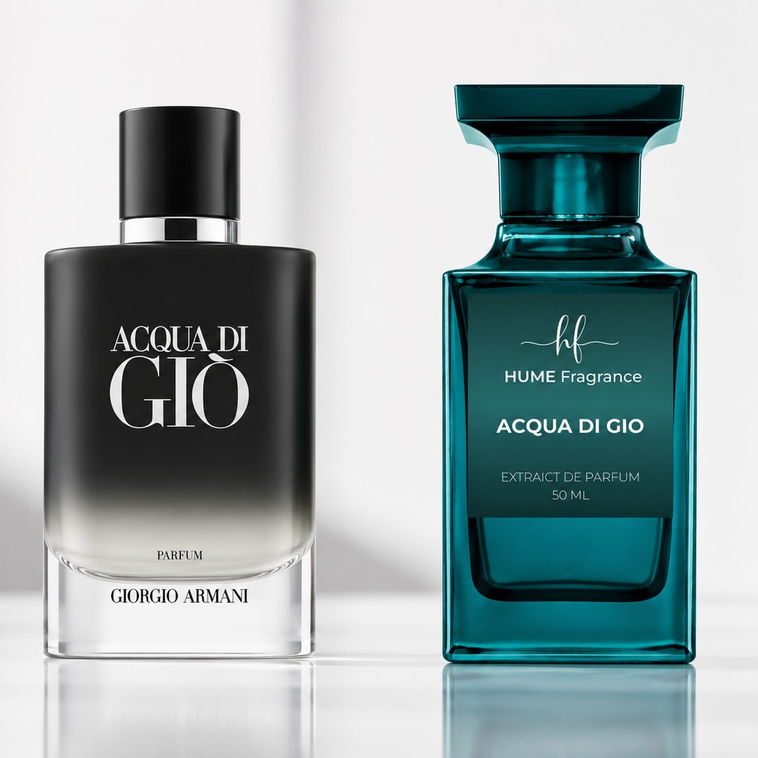 HUME Acqua di Gio perfume bottle