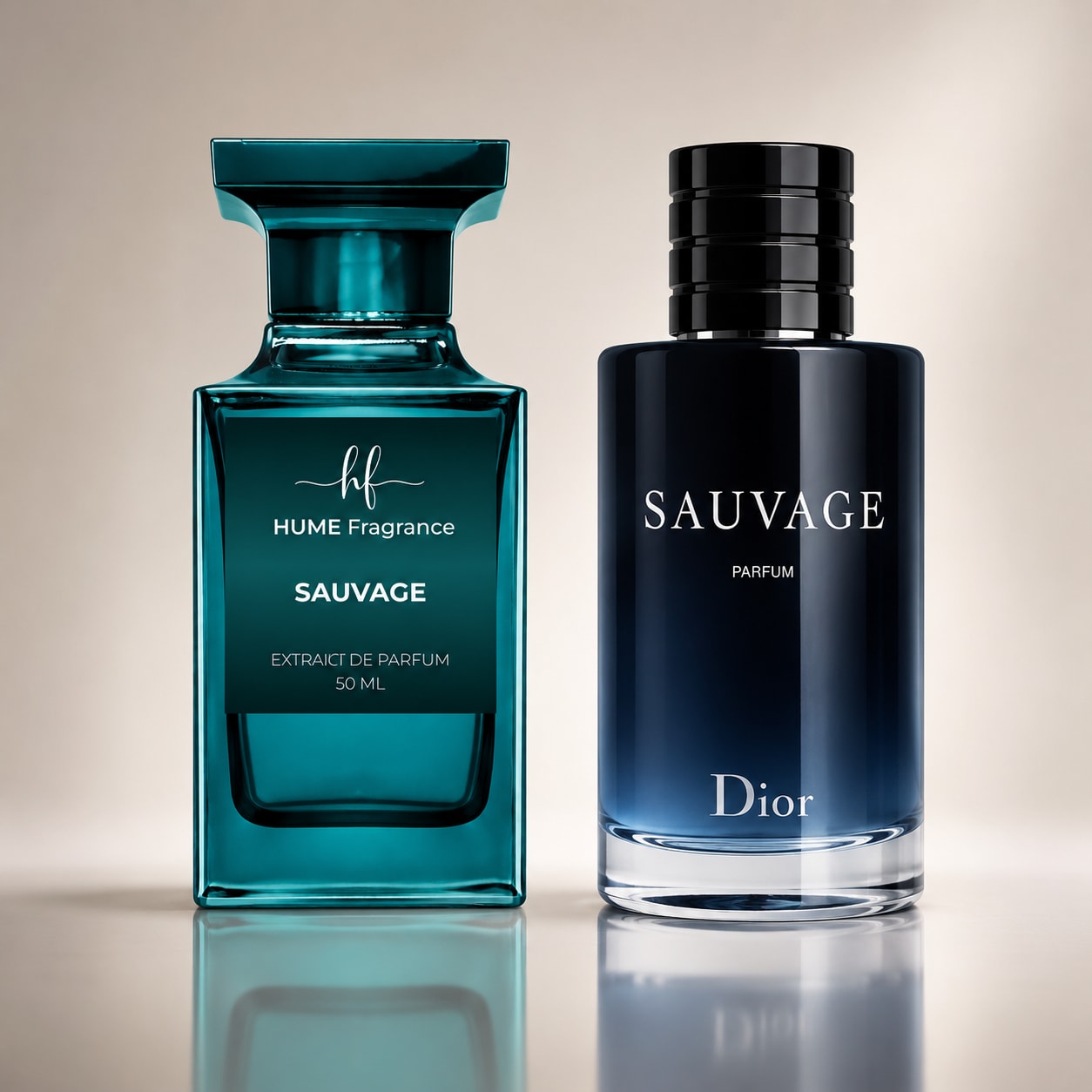HUME Sauvage perfume bottle