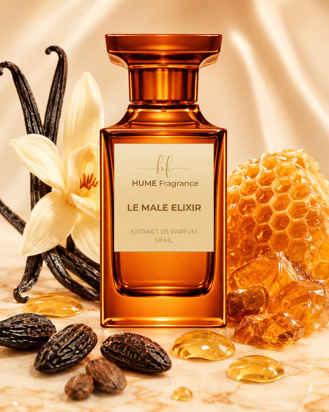 HUME Le Male Elixir perfume bottle