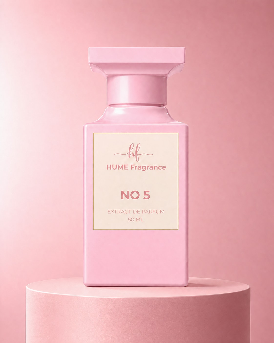 HUME No 5 perfume bottle