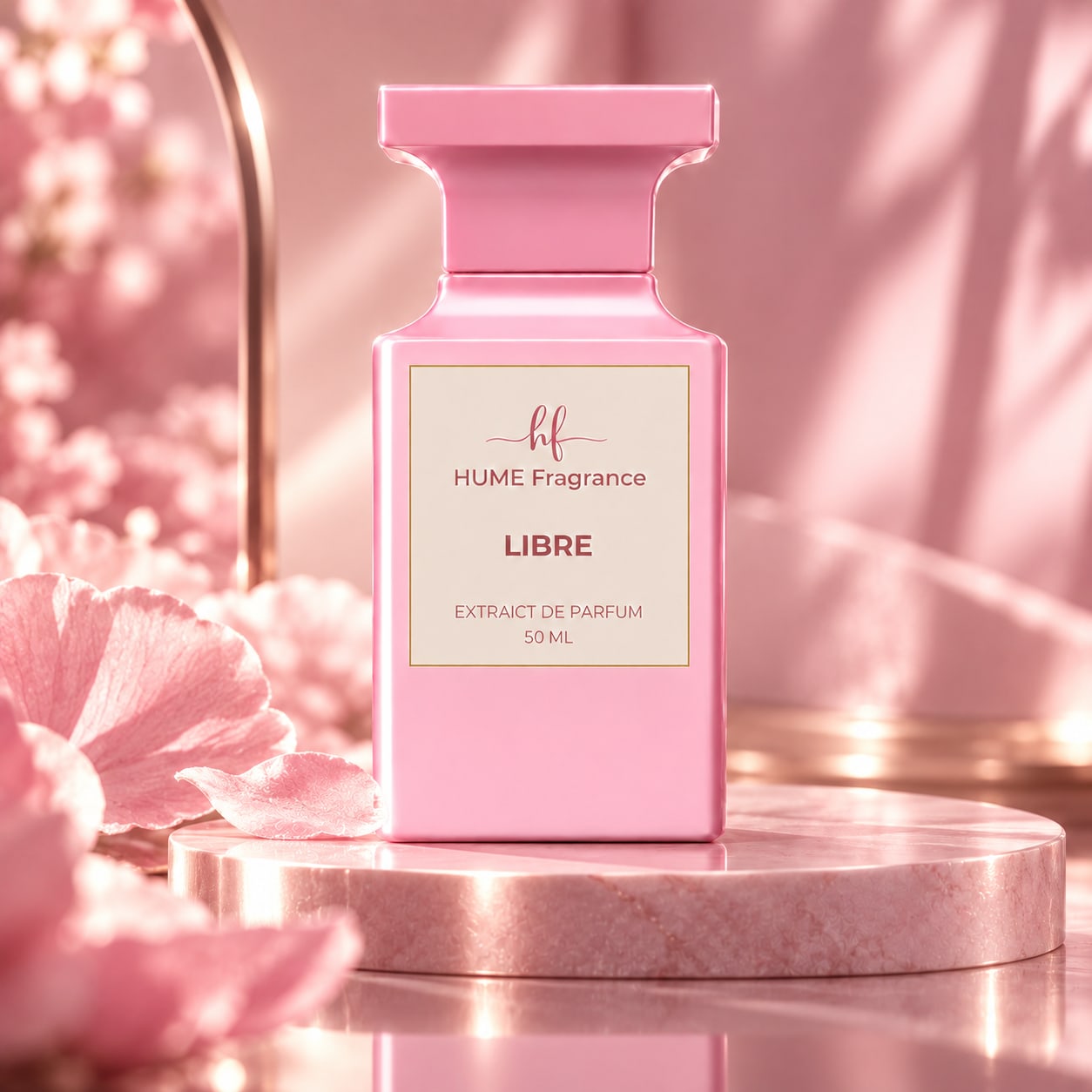 HUME Libre Intense perfume bottle