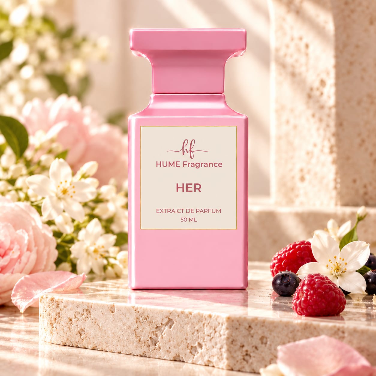 HUME Her perfume bottle