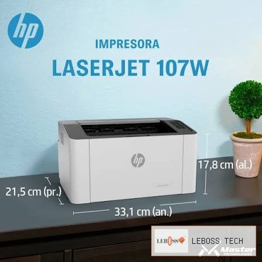 Imprimante Laser Monochrome HP Laser 107w chez LEBOSS TECH Abidjan
