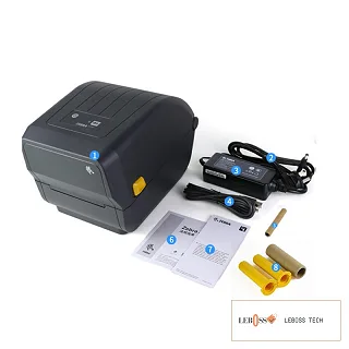 IMPRIMANTE THERMIQUE POUR BARCODE ZEBRA ZD888 miniature 2