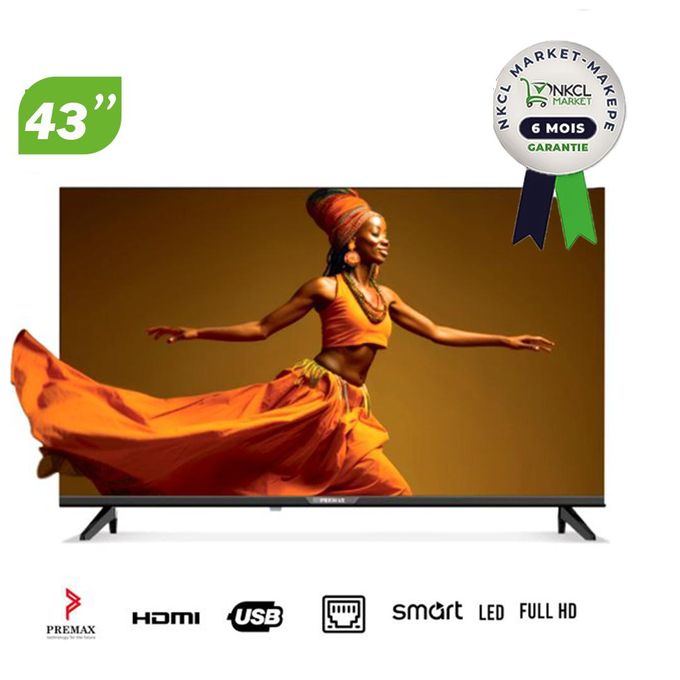TELEVISION LED PREMAX SMART ANDROID 32 POUCE sm9000bt haute resolution