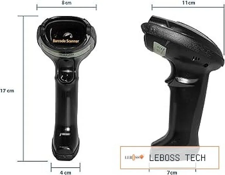 Lecteur de Code-Barres Sans Fil ZKTeco ZK-B103 1D chez LEBOSS TECH Abidjan