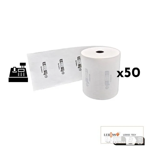 Papier Thermique Imprimante De Caisse 80 X 80 X 12 Mm BLANC chez LEBOSS TECH Abidjan