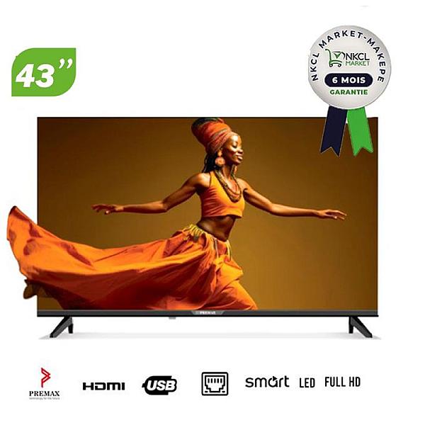 TELEVISION LED PREMAX SMART ANDROID 32 POUCE sm9000bt haute resolution