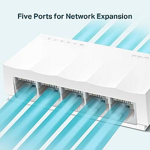 SWITCH TP LINK 5 PORTS LS1005 miniature 3