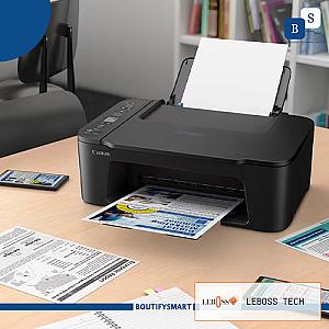 Imprimante Multifonction Canon Pixma TS3640 Wi-Fi - 3-en-1 (Impression, Copie, Scan) - Neuve avec Garantie chez LEBOSS TECH