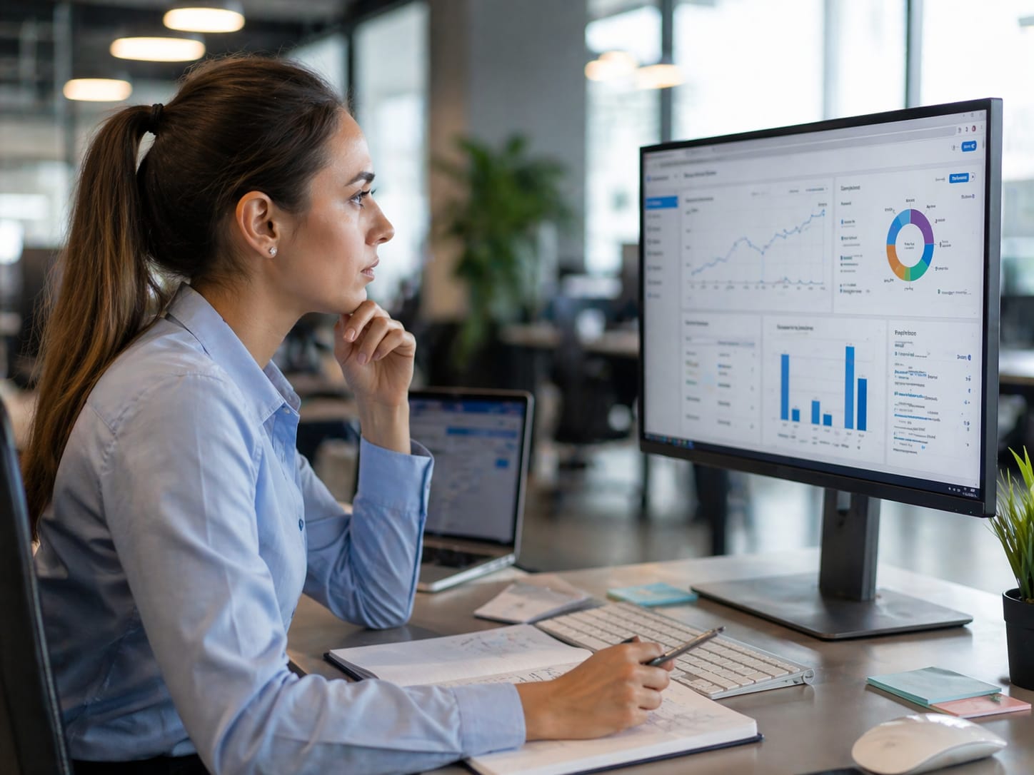 UpRango SEO audit process -- analysing website performance and keyword opportunities
