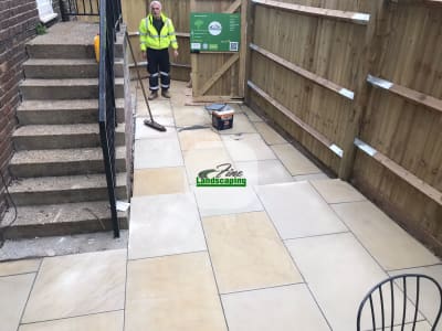 Completed outdoor project in Dartford