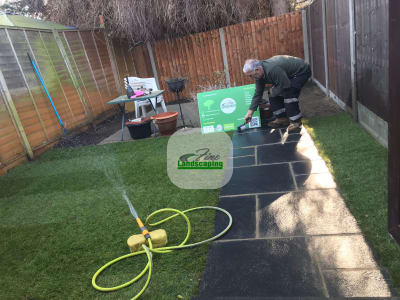 Completed outdoor project in Wallington