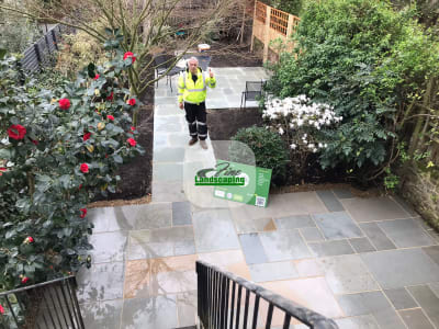 Completed outdoor project in Banstead