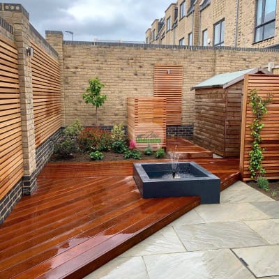 Decking project in Sanderstead