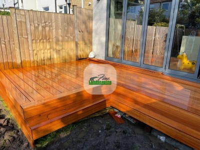 Completed outdoor project in Mitcham