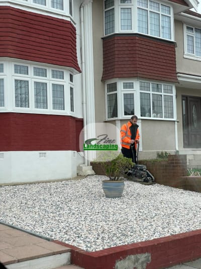 Completed outdoor project in Penge