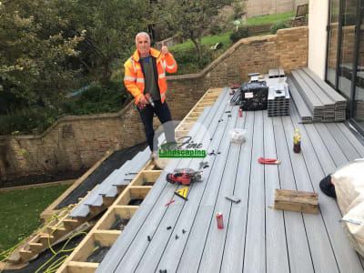 Decking project in Balham