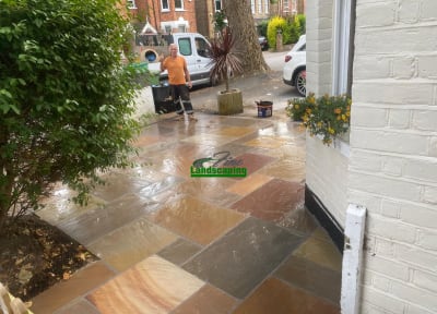 Completed outdoor project in Wimbledon