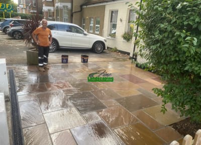 Completed outdoor project in Sanderstead