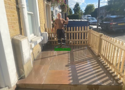 Decking project in Orpington