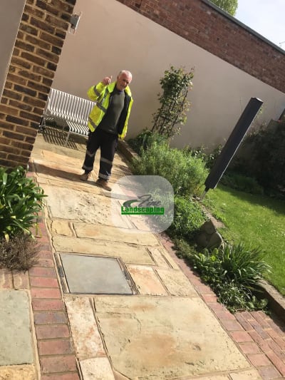 Completed outdoor project in Brixton