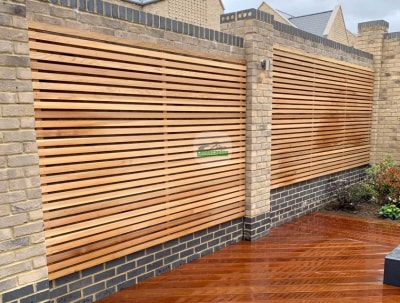 Completed outdoor project in Croydon